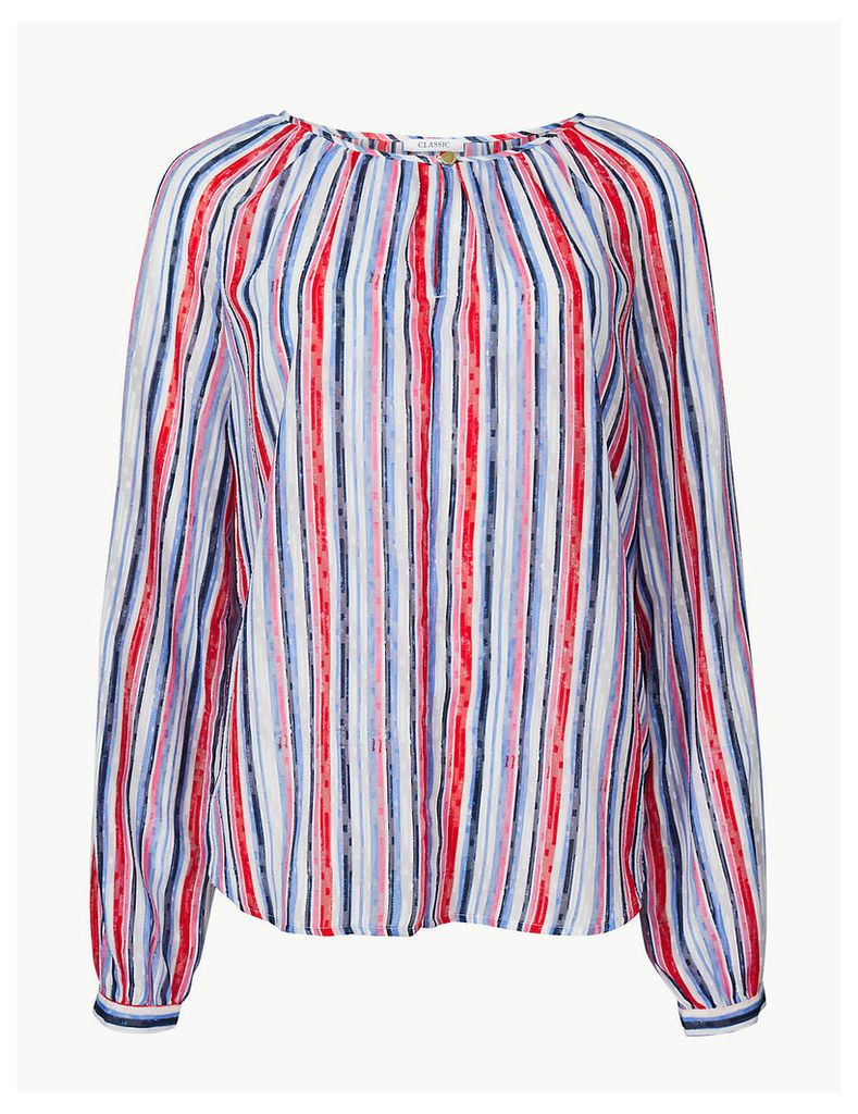 M&S Collection Striped Blouse