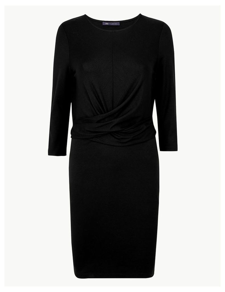 M&S Collection Twisted Jersey Bodycon Mini Dress