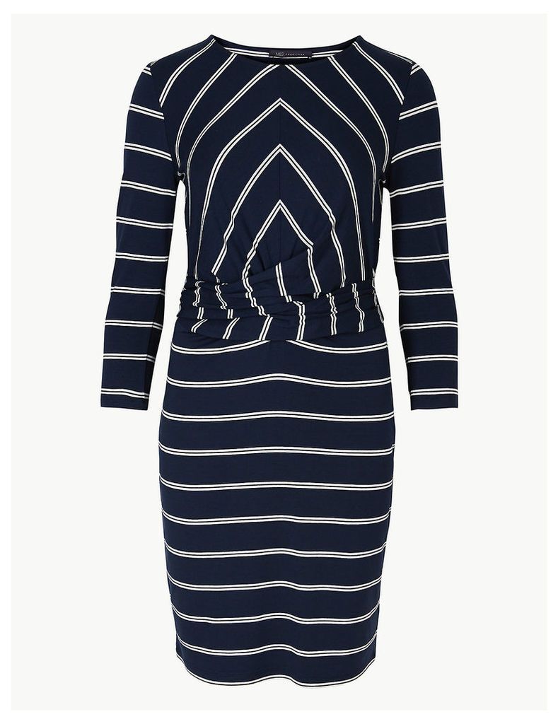 M&S Collection Striped Jersey Bodycon Mini Dress