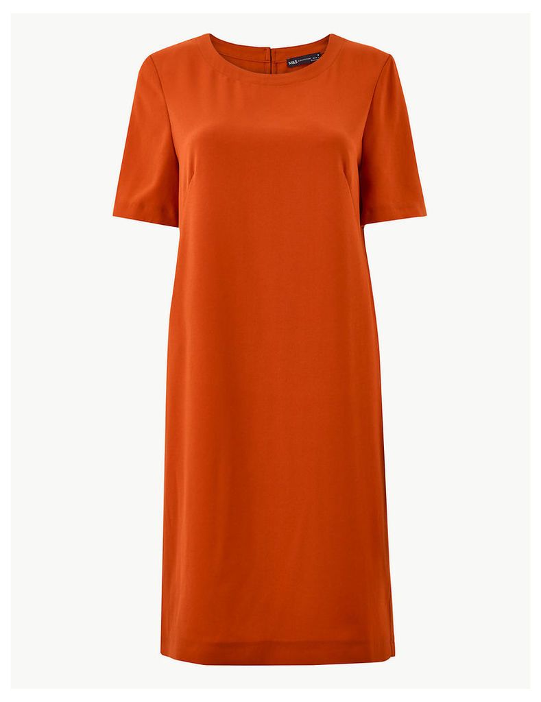 M&S Collection Short Sleeve Shift Dress