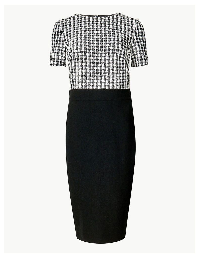 M&S Collection Gingham Bodycon Dress