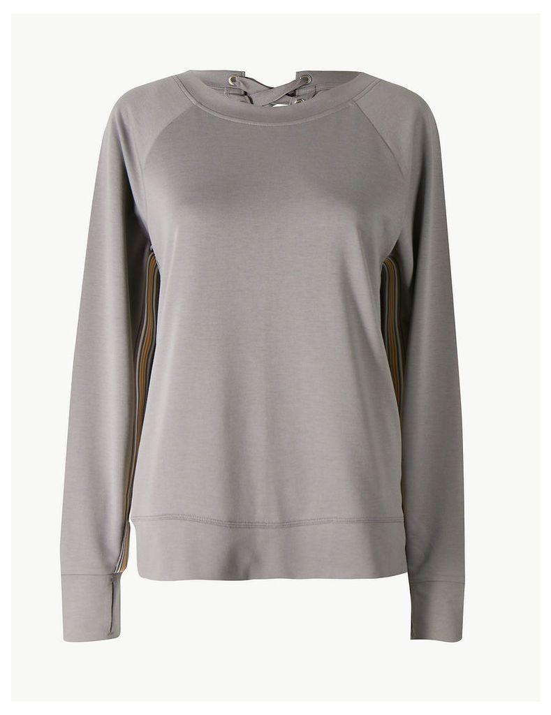 M&S Collection Quick Dry Feature Back Sweatshirt