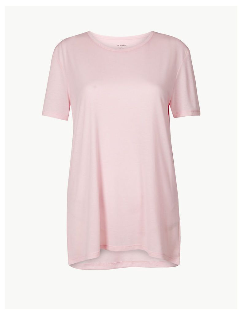 M&S Collection Round Neck Relaxed Fit T-Shirt