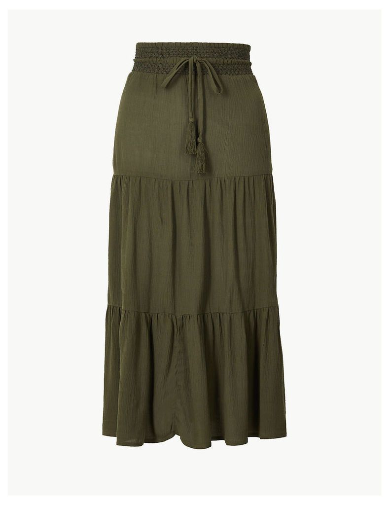M&S Collection A-Line Midi Skirt
