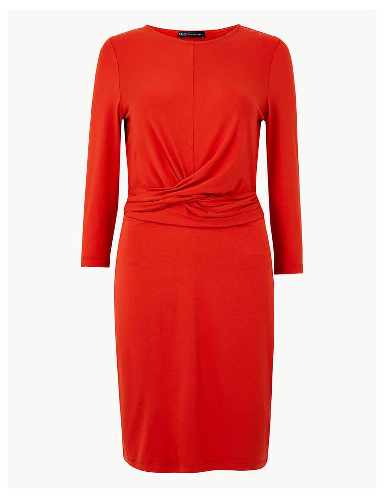 M&S Collection Twisted Jersey Bodycon Mini Dress