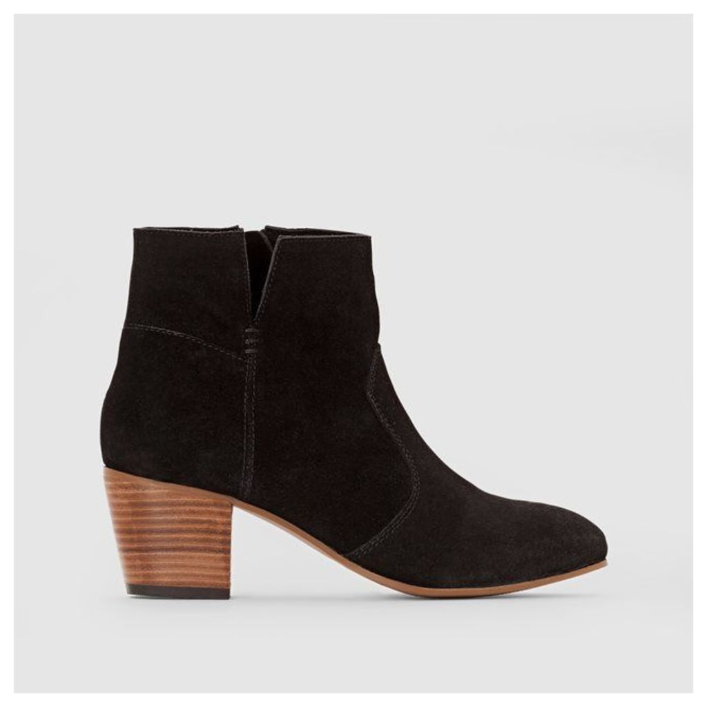 Karla Bootie Leather Ankle Boots
