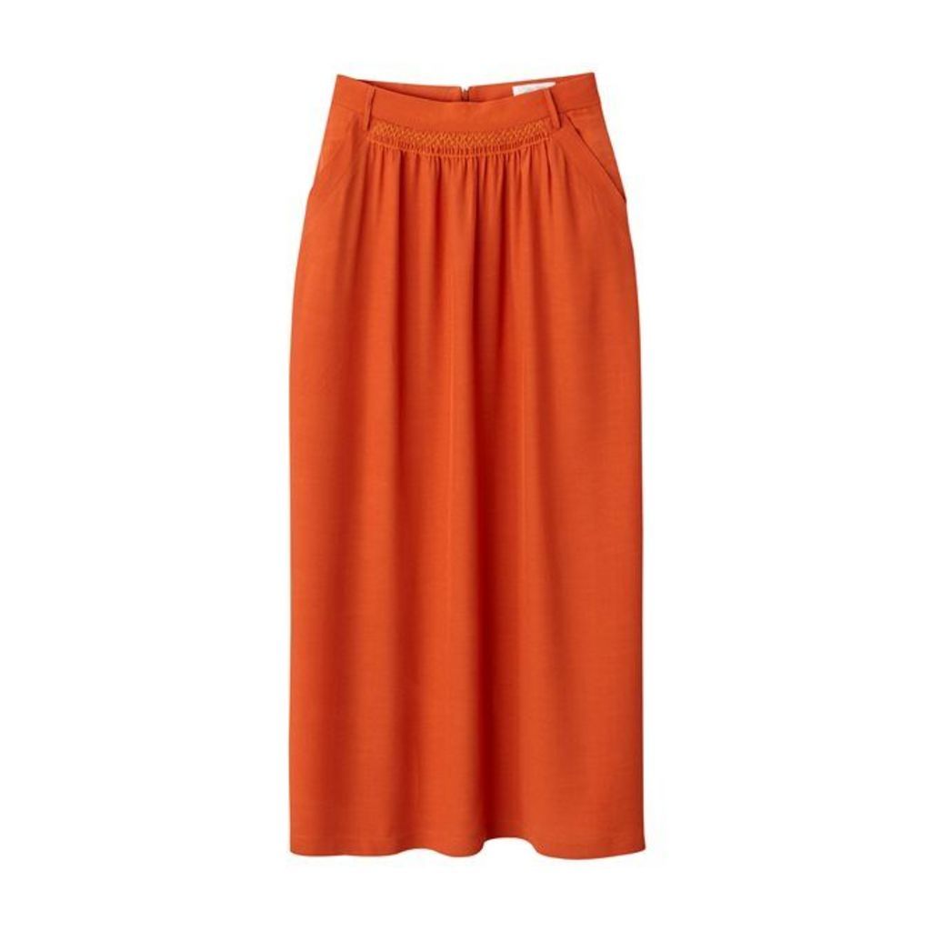 Plain Full Maxi Skirt