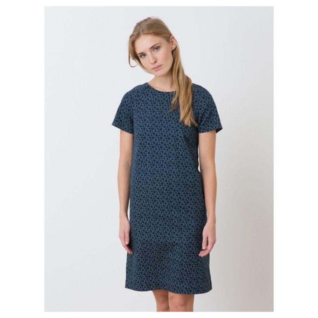 Cotton twill dress in a Somewhere exclusive Pastilles print, HIROTO