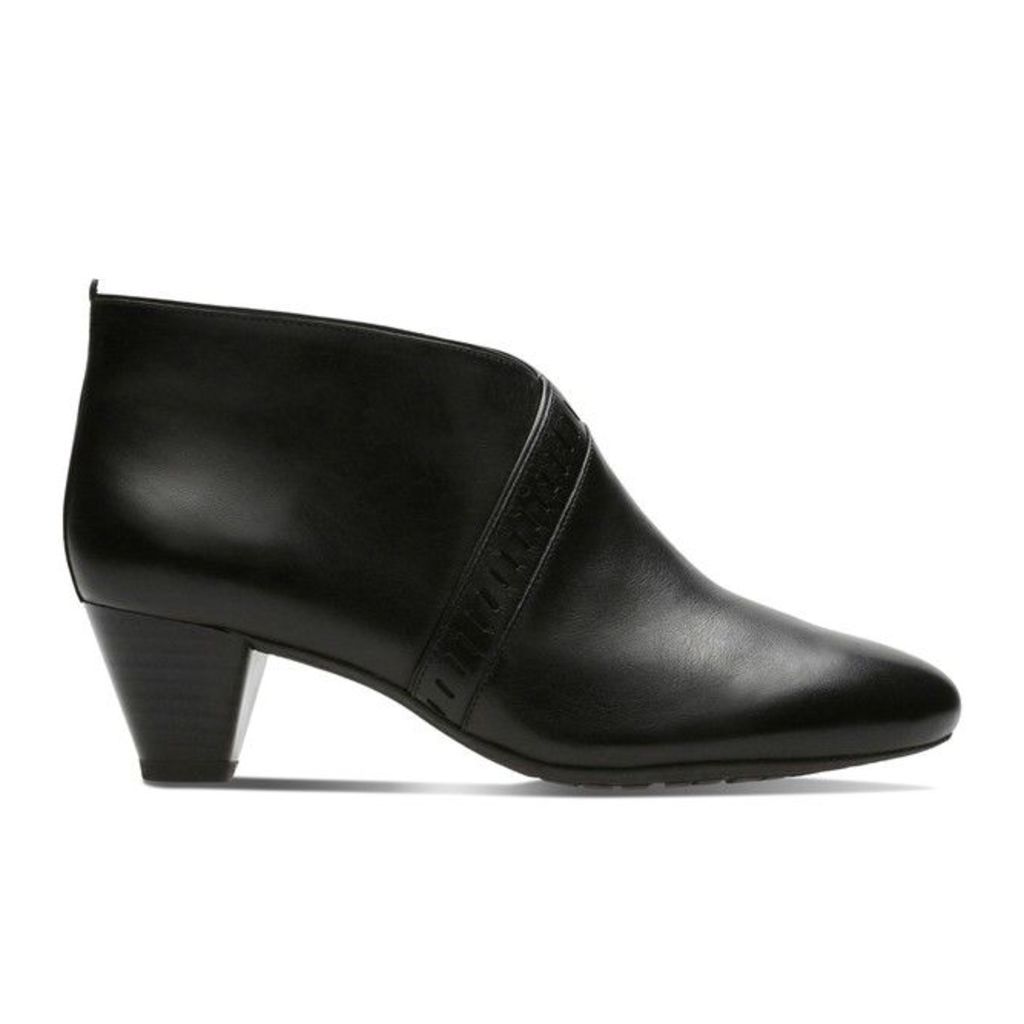 Denny Frances Leather Ankle Boots
