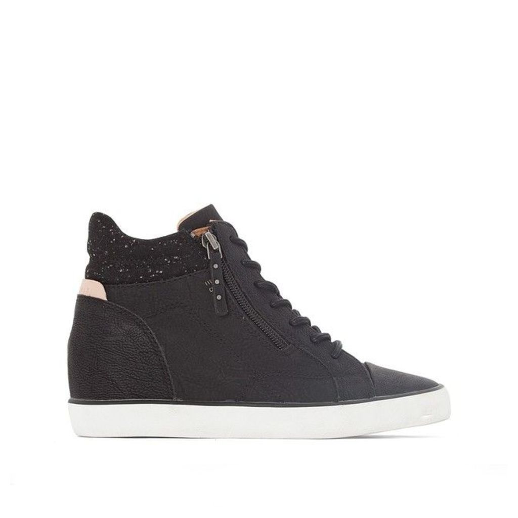 Star Wedge High Top Trainers