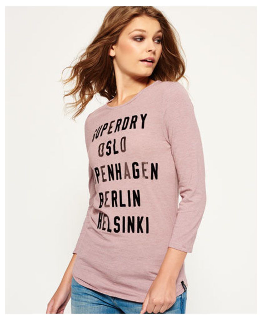 Superdry Nordic Stripe Inner City T-shirt