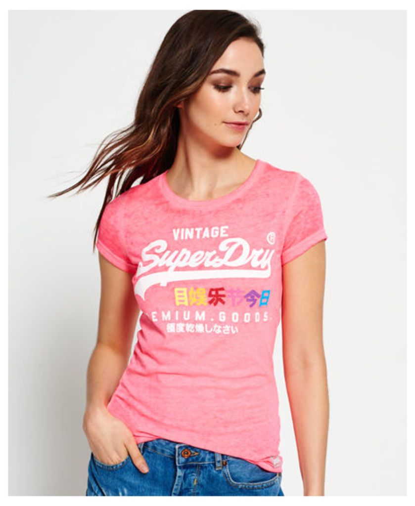 Superdry Premium Goods Burnout T-shirt