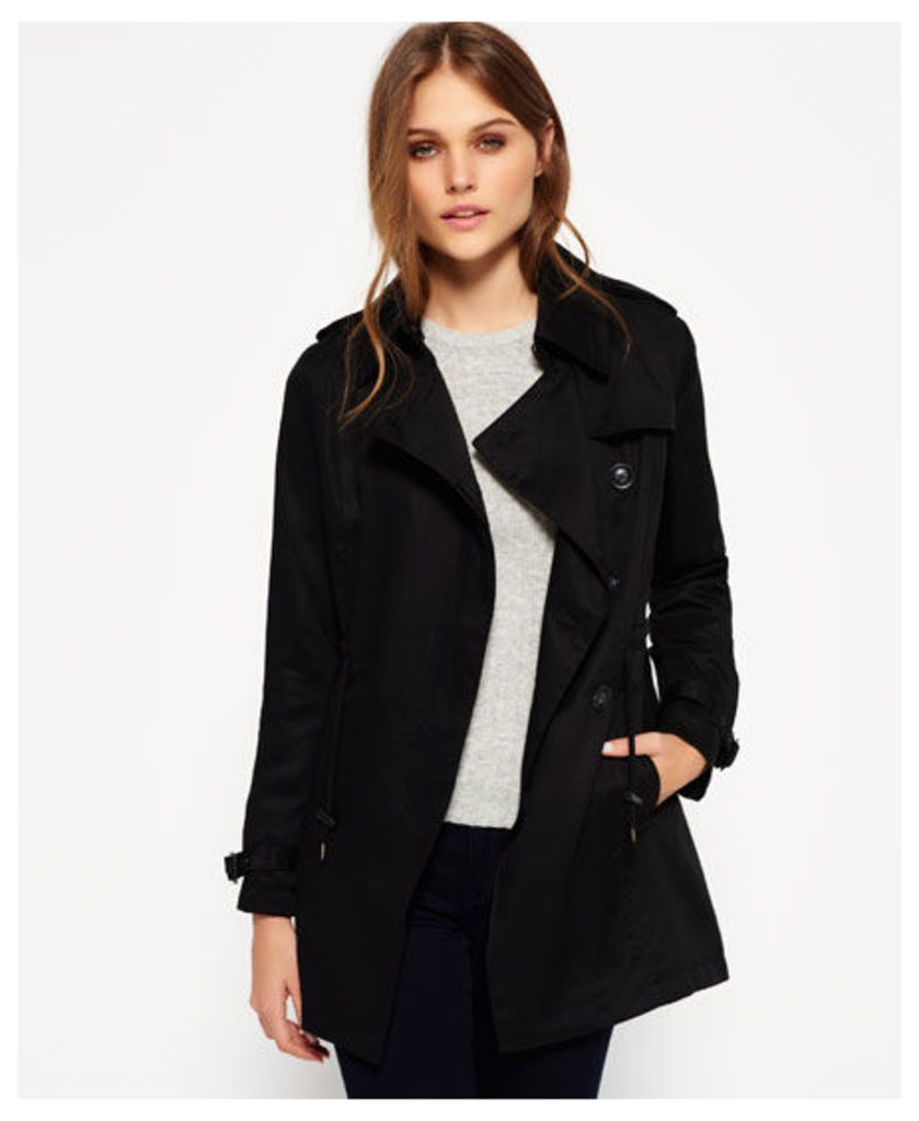 Superdry Winter Draped Trench Coat