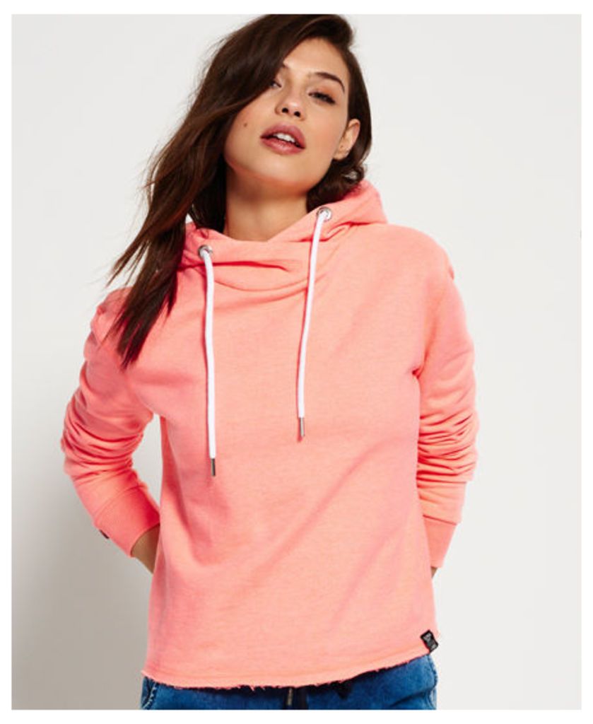 Superdry Orange Label Luxe Edition Cropped Hoodie