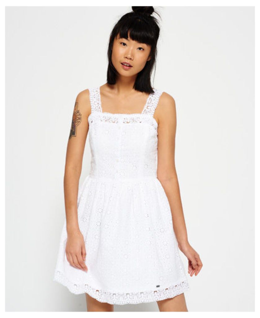 Superdry Lacy Mix Skater Dress