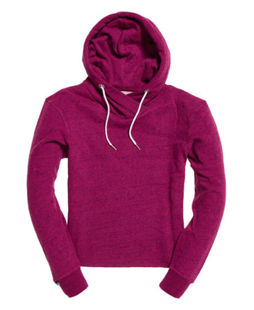 Superdry Orange Label Luxe Edition Cropped Hoodie