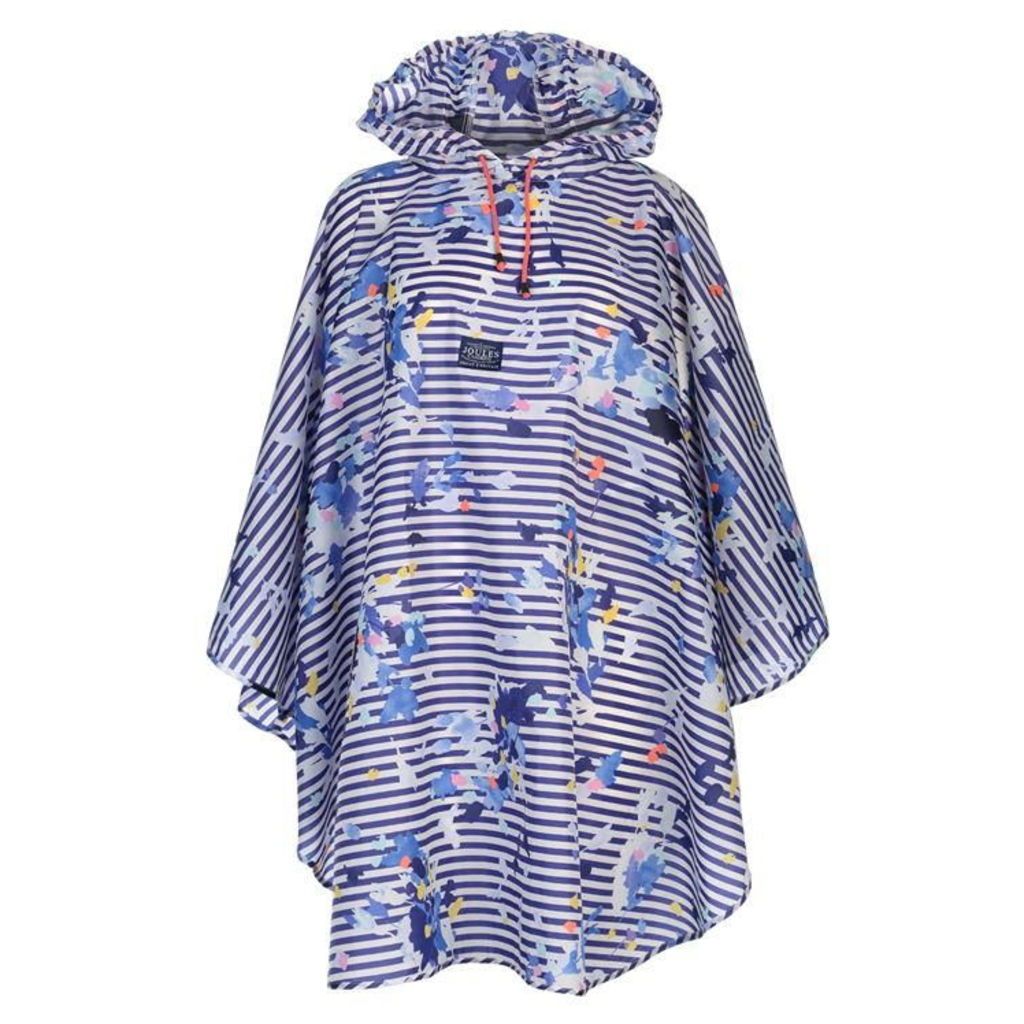 JOULES Joules Print Poncho Ld72