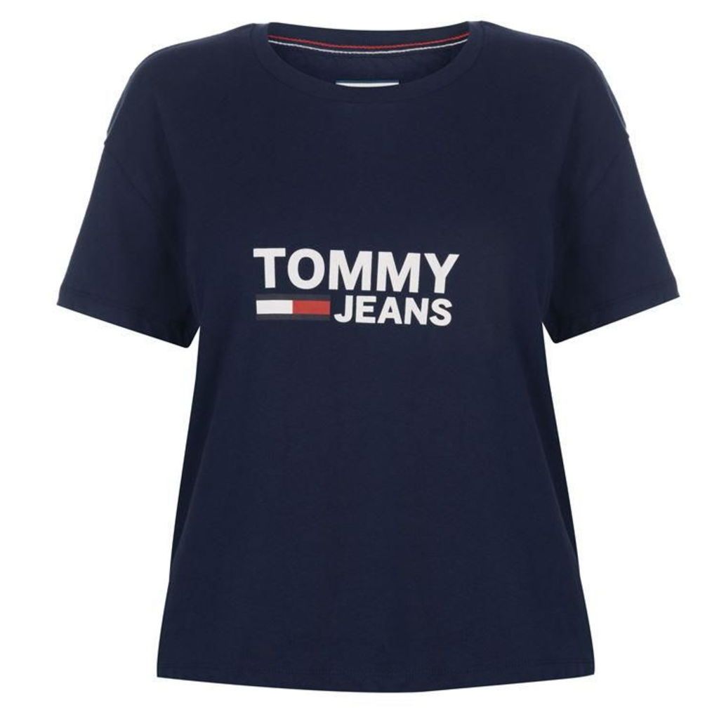 Tommy Jeans Flag T Shirt