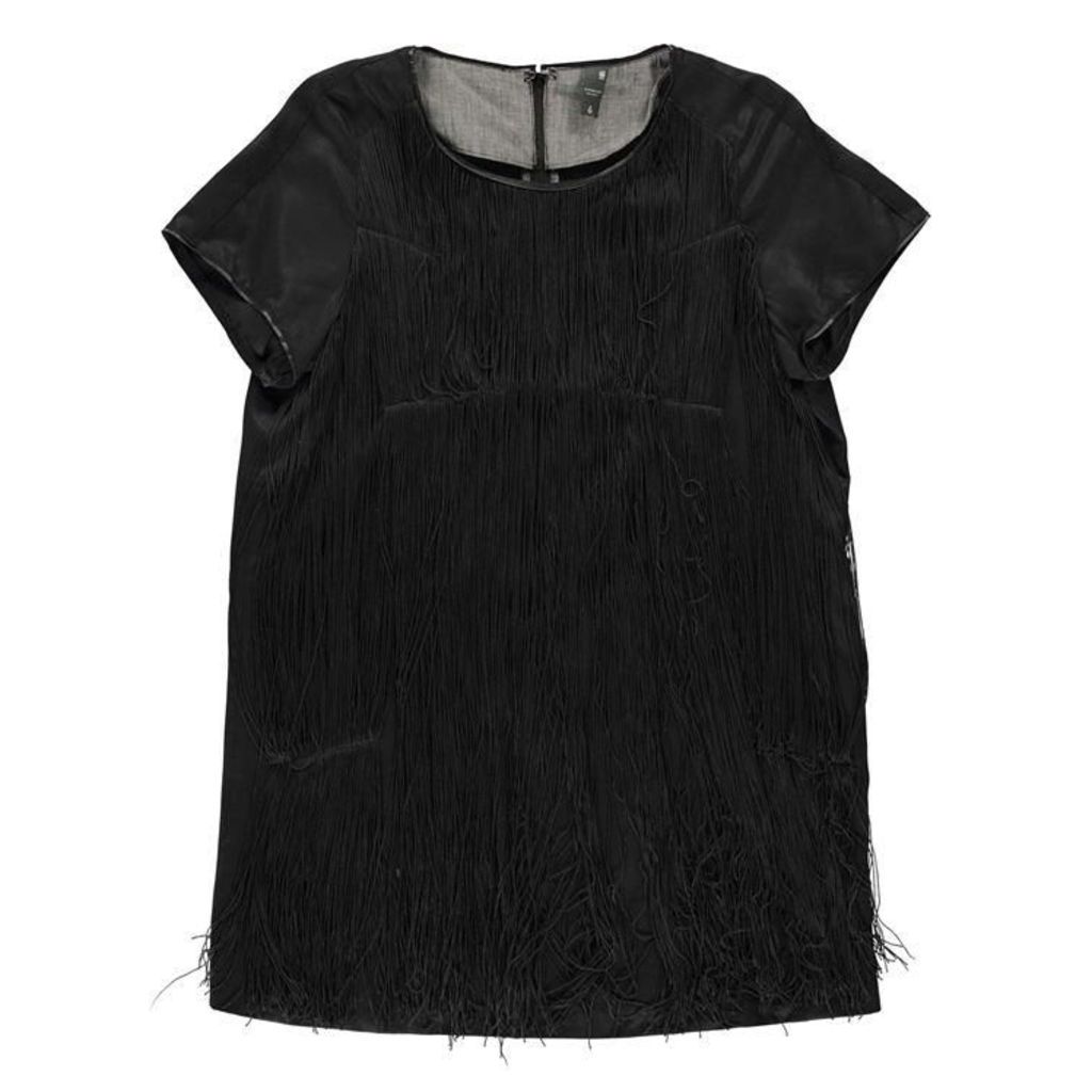 G Star Raw Greta Flapper T Shirt Dress - black