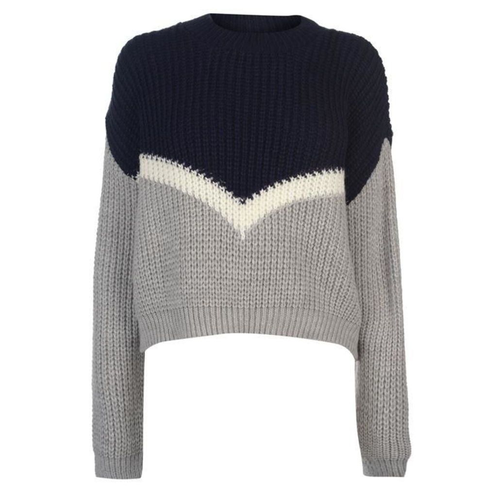 SoulCal Deluxe Colour Block Knitted Jumper