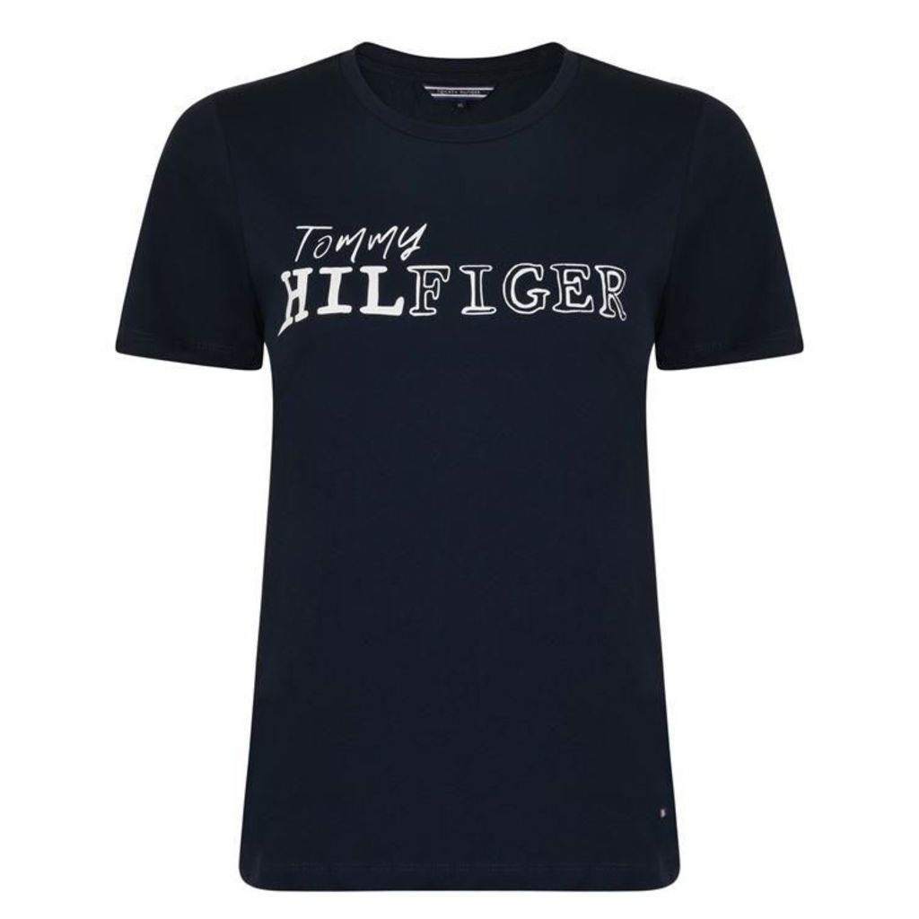 Tommy Hilfiger Logo Short Sleeve T Shirt