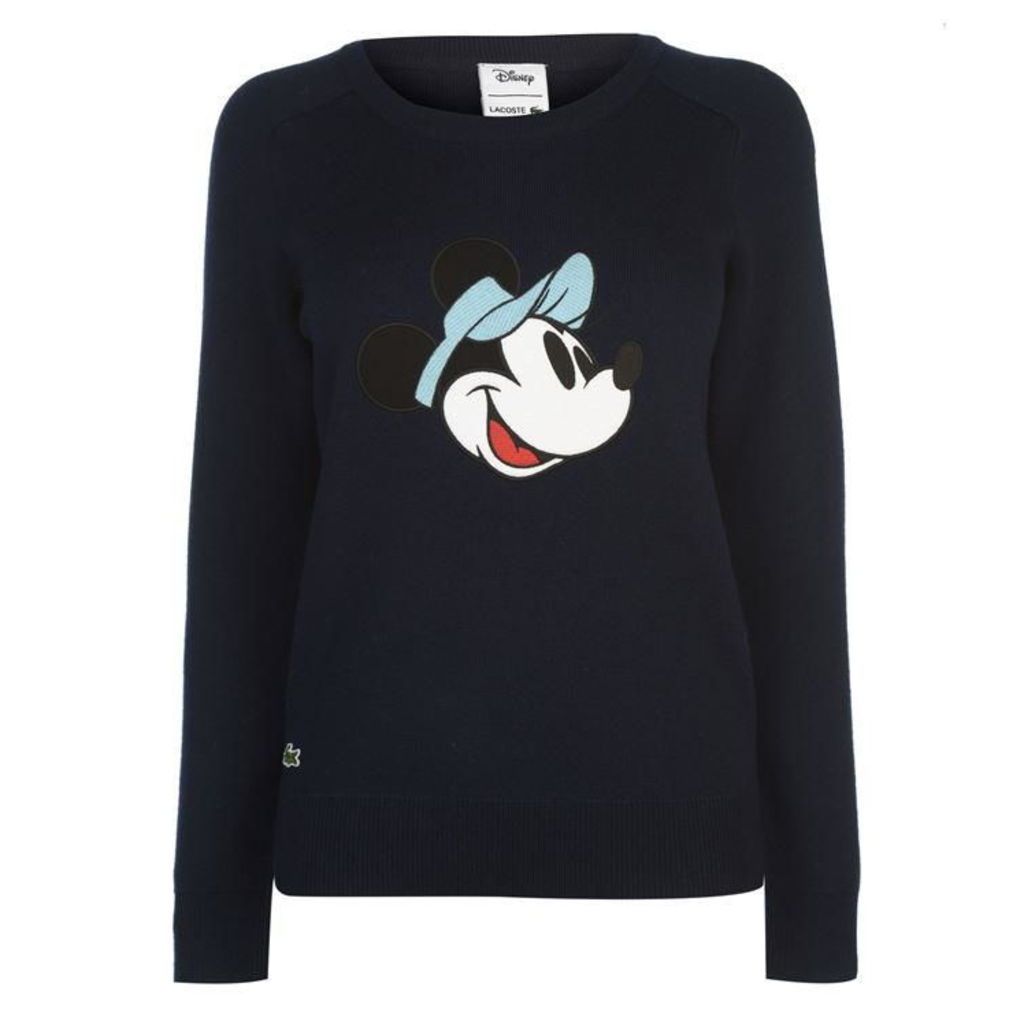Lacoste Mickey Crew Neck Sweater