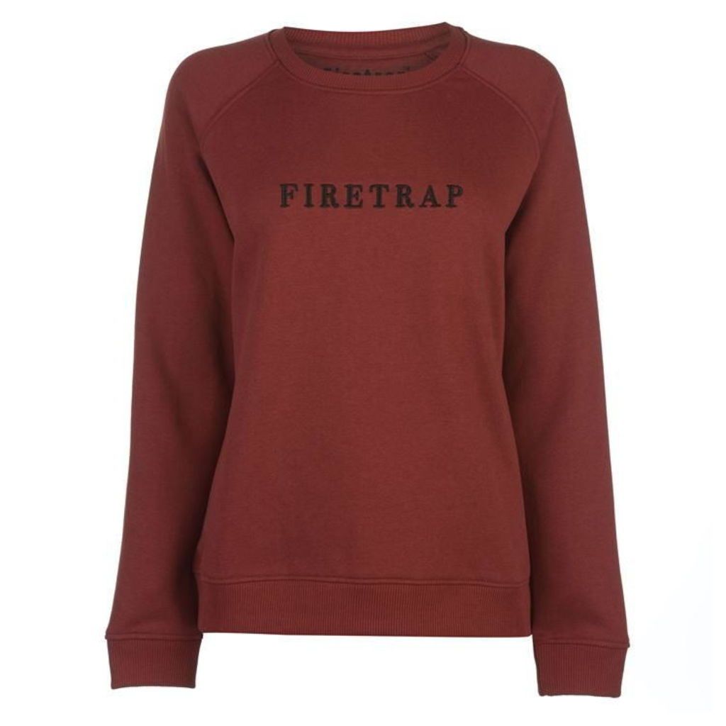 Firetrap Luxe Crew Sweatshirt Ladies