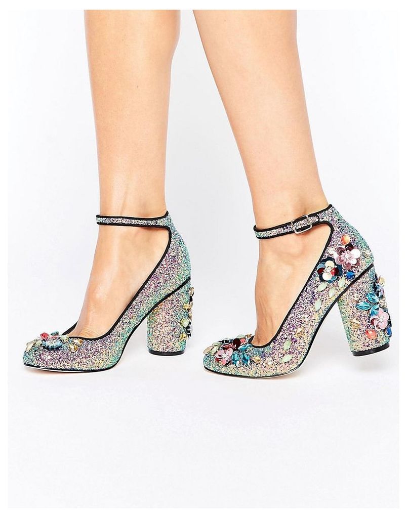 ASOS PROVEN Embellished Heels - Glitter