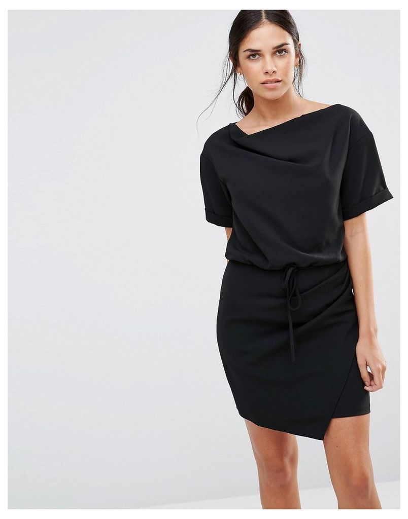 Isla Eclipse Mini Dress - Black