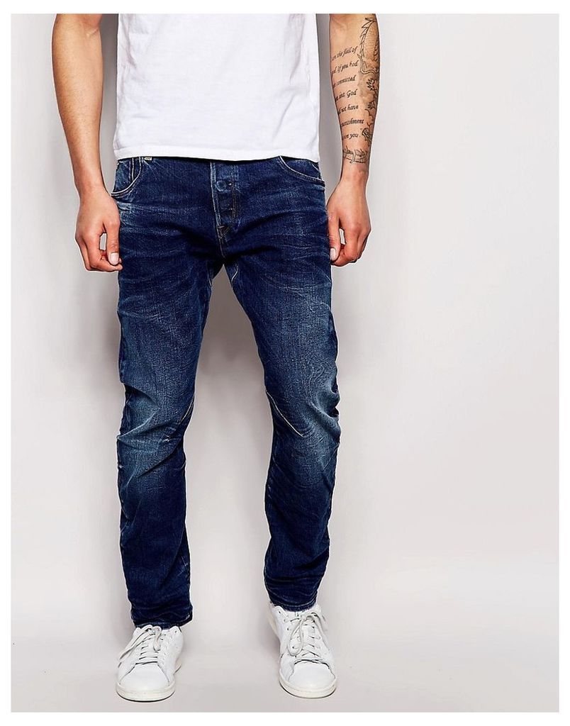 G-Star Jeans Arc 3D Slim Fit Medium Aged - Bl1 - blue 1
