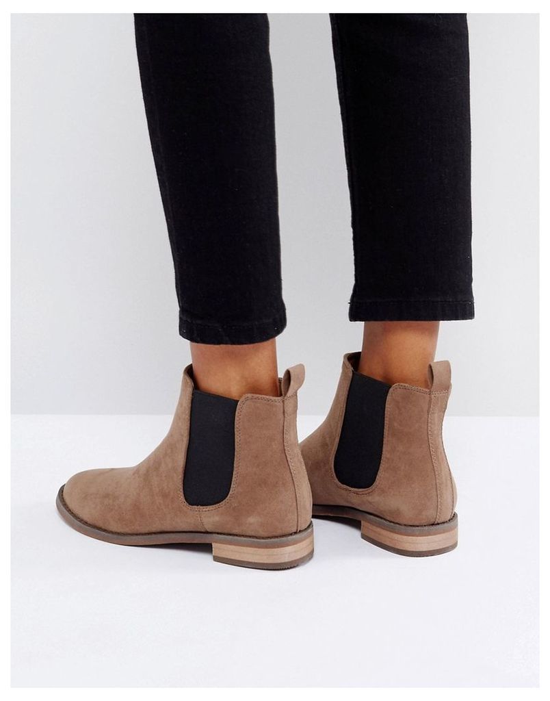 Miss KG Flat Chelsea Boots - Taupe