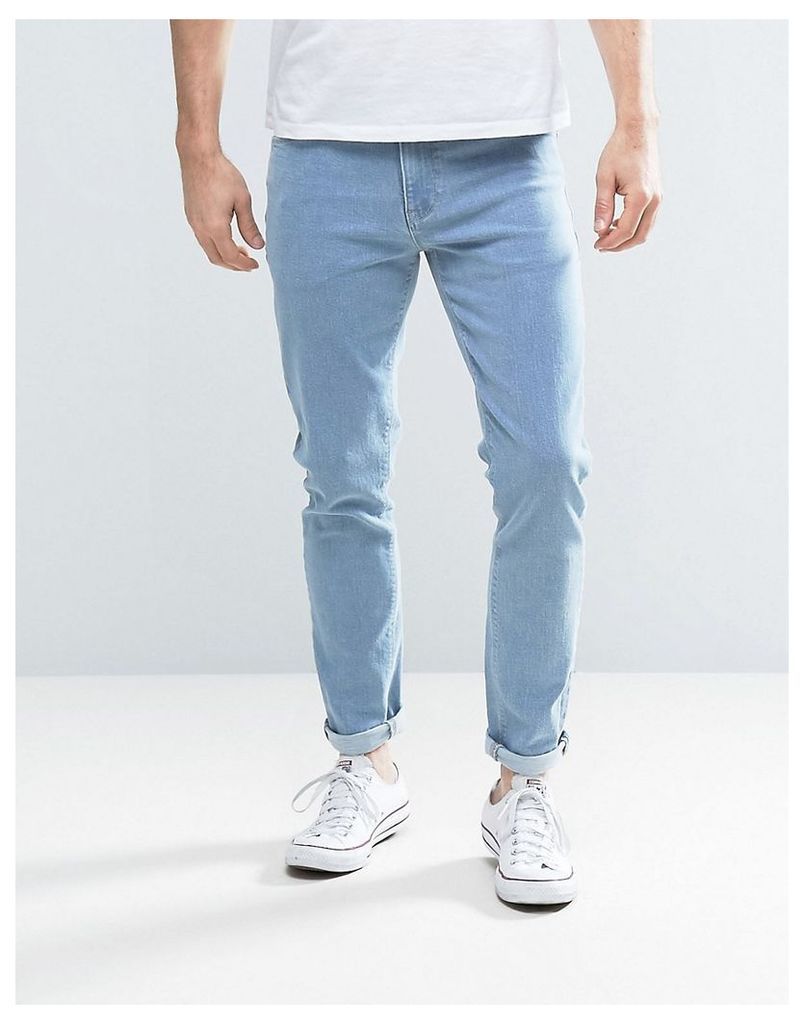 ASOS Skinny Jeans In Light Blue - Light wash blue