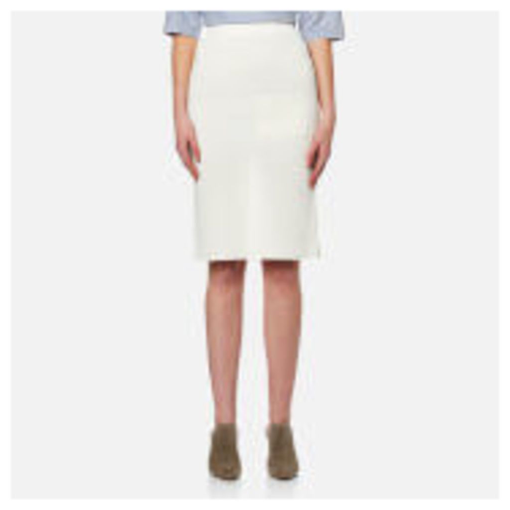Paisie Women's Knitted Skirt - White