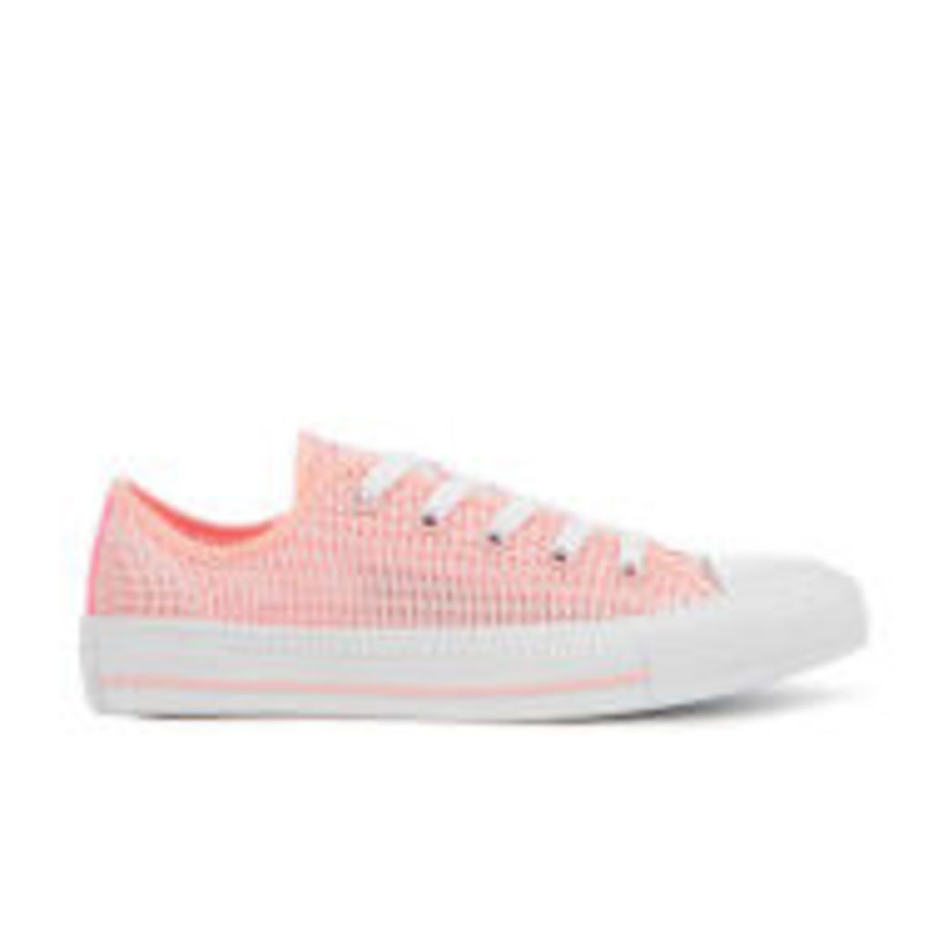 Converse Women's Chuck Taylor All Star OX Trainers - Vapor Pink/Pink Glow/White