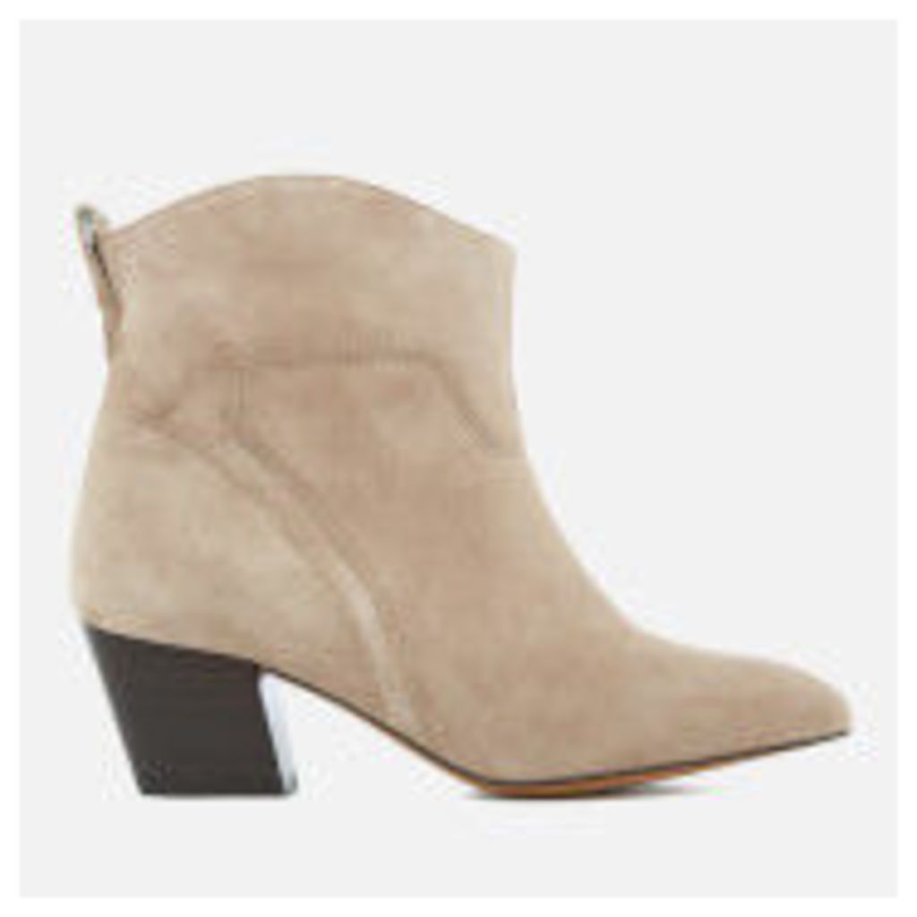 Hudson London Women's Karyn Suede Heeled Ankle Boots - Taupe
