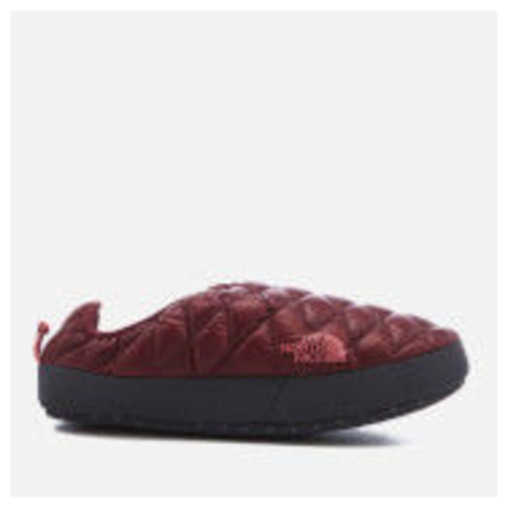 The North Face Women's ThermoballÂ® Tent Mule IV Slippers - Shiny Barolo Red/Faded Rose