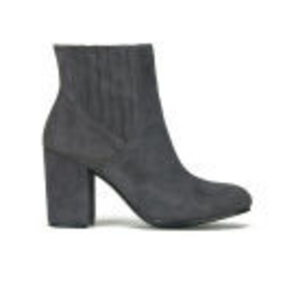 Ash Women's Feeling Suede Heeled Boots - Graphite - 5