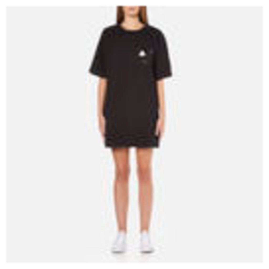 Marc Jacobs Women's T-Shirt Dress with Emblem - Black - S
