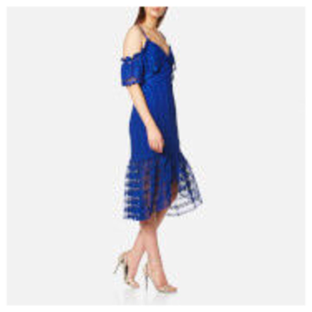Three Floor Women's Enfold Dress - Blue - UK 8 - Blue