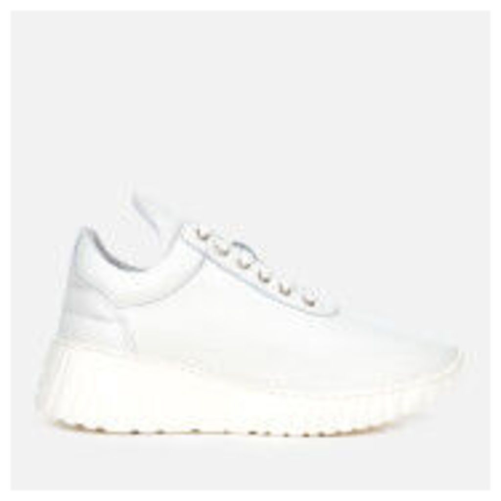 Filling Pieces Women's Roots Low Top Trainers - White