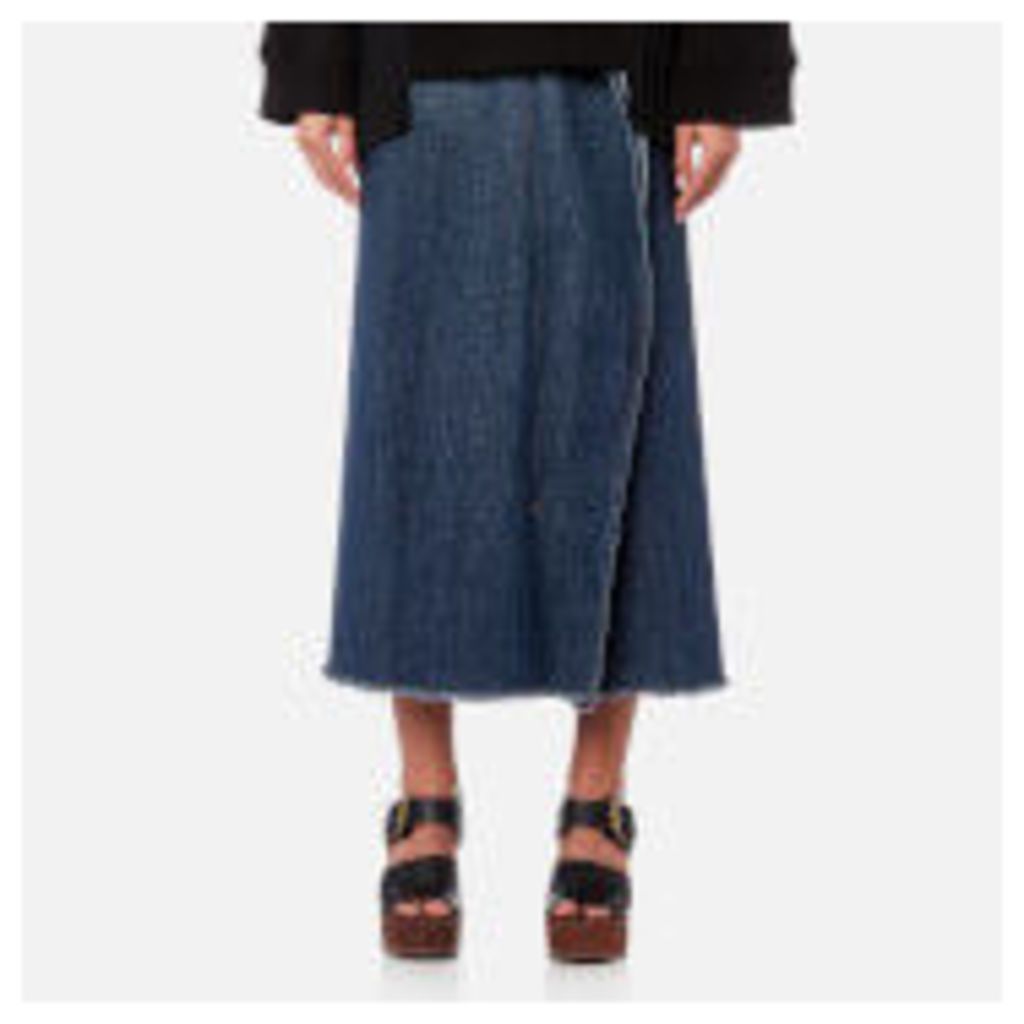 MM6 Maison Margiela Women's 80'S Wash Denim Skirt - Medium Blue
