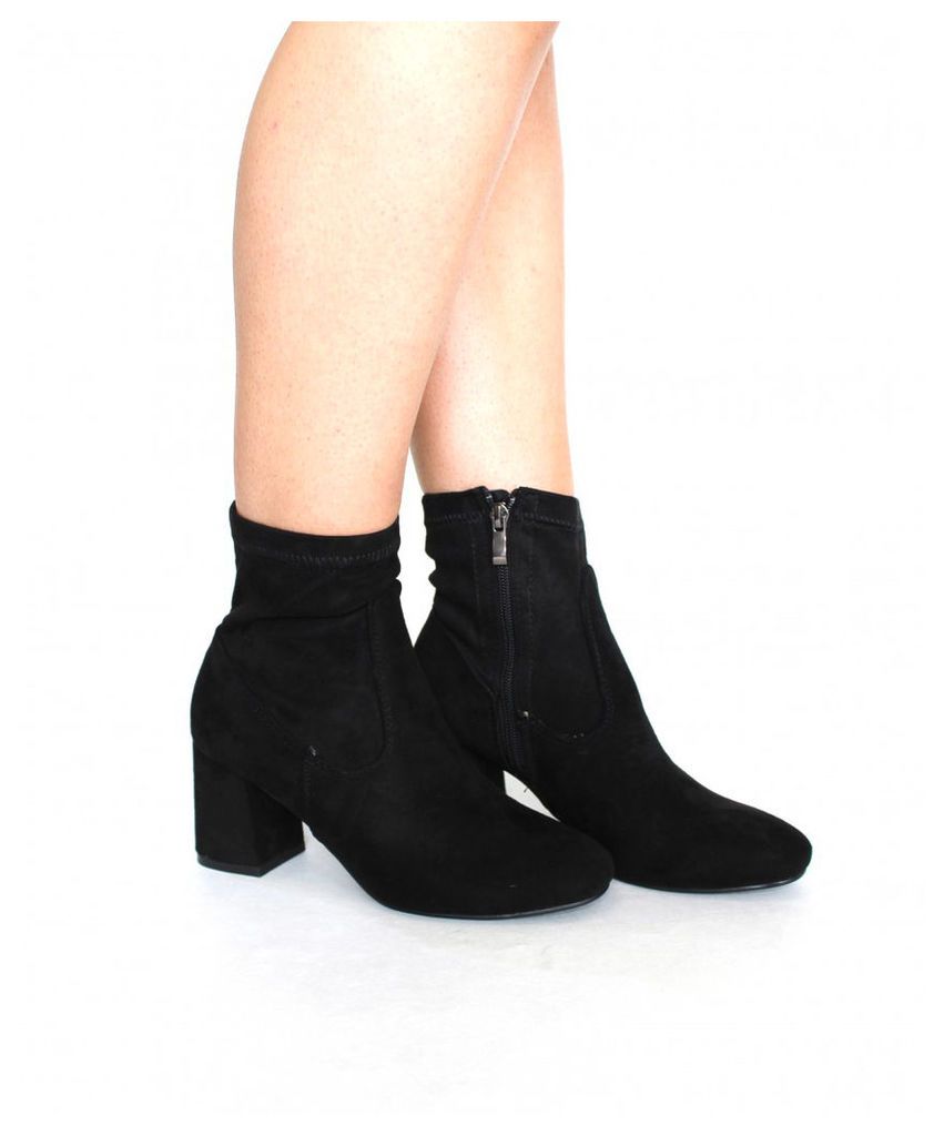 AX Paris Suede Heeled boots