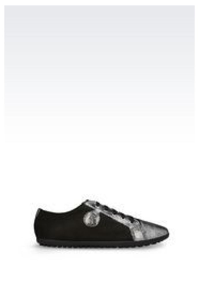 OFFICIAL STORE ARMANI JEANS LEATHER SNEAKER