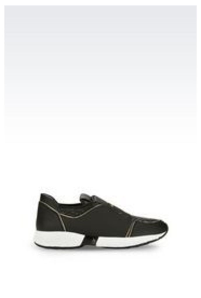 OFFICIAL STORE ARMANI JEANS RUNNING SHOE WITH LOGO