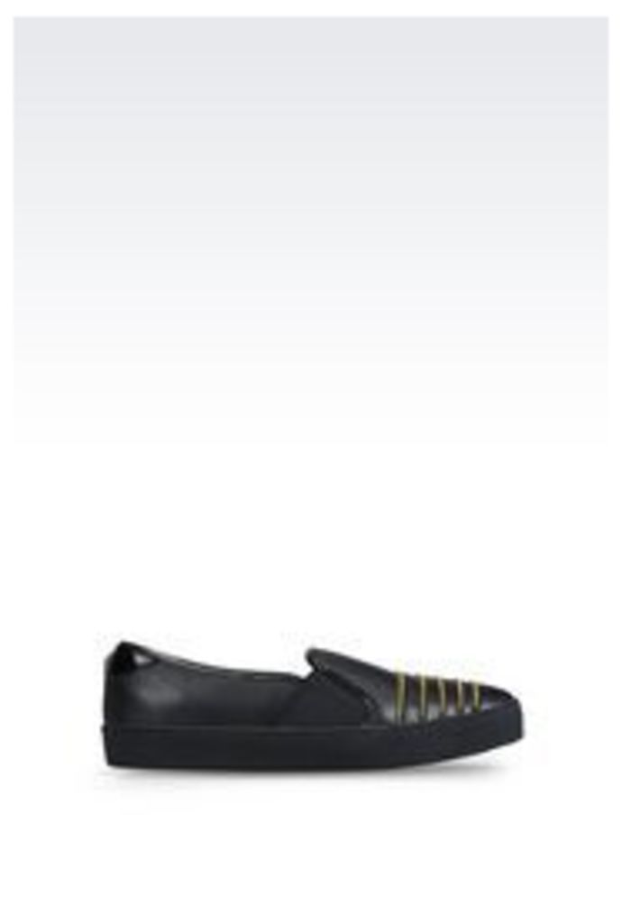 OFFICIAL STORE ARMANI JEANS SLIP-ON WITH ZIP