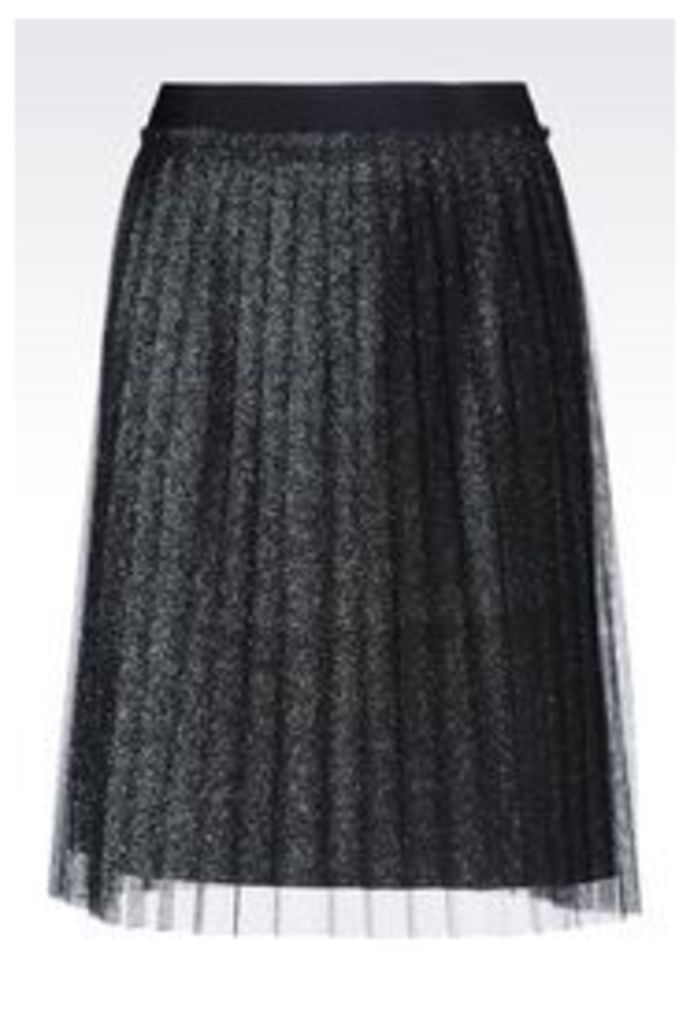 OFFICIAL STORE EMPORIO ARMANI SKIRT IN TULLE