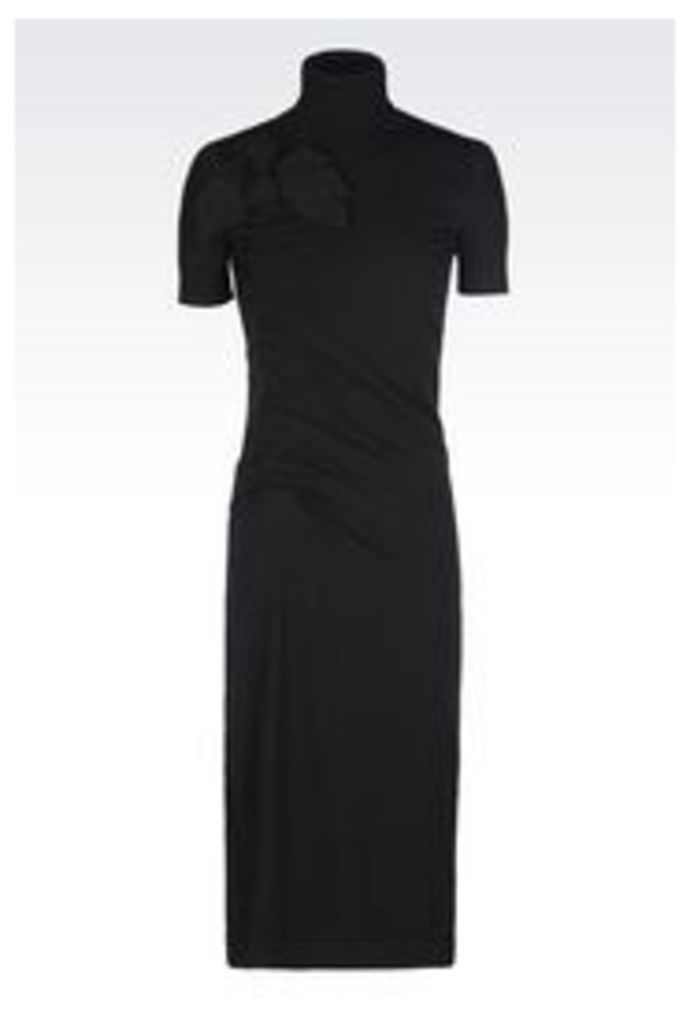 OFFICIAL STORE EMPORIO ARMANI KNIT DRESS