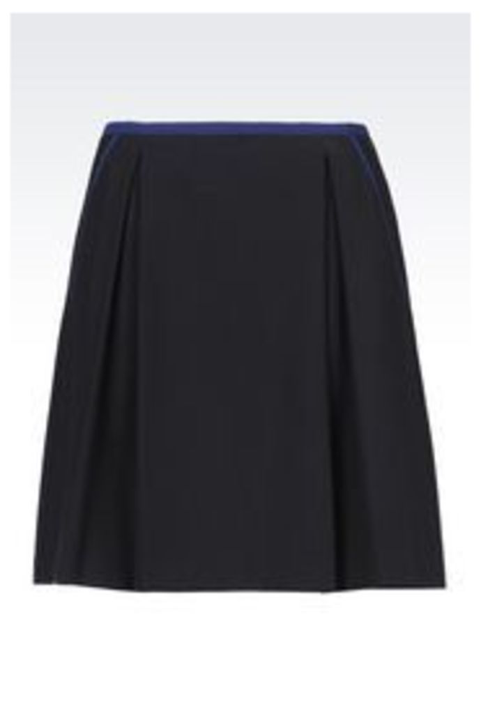 OFFICIAL STORE ARMANI JEANS SKIRT IN VISCOSE BLEND