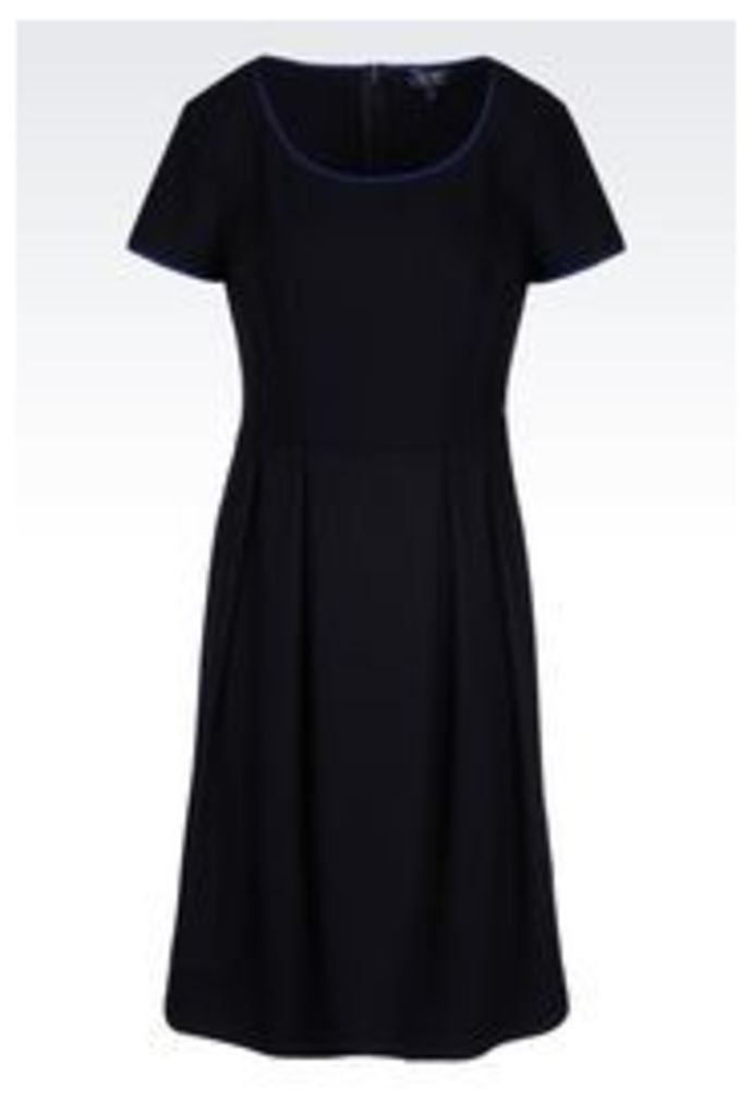 OFFICIAL STORE ARMANI JEANS DRESS IN VISCOSE BLEND