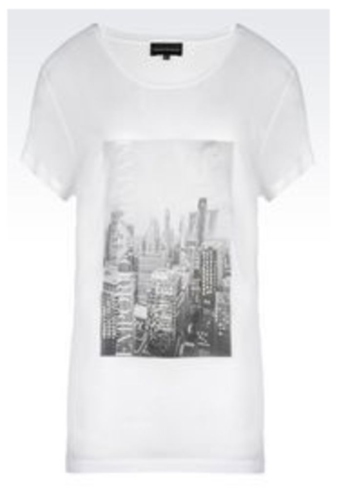 OFFICIAL STORE EMPORIO ARMANI JERSEY T-SHIRT